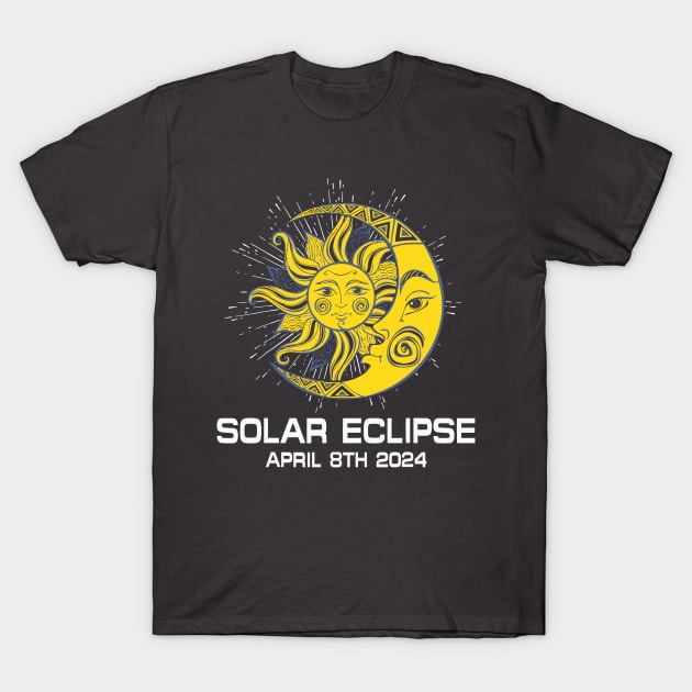 April 8th 2024 - Total Solar Eclipse 2024 T-Shirt by LEGO